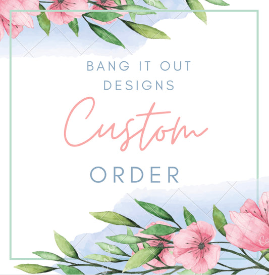Custom Rush Order for Ronit - Hand Stamped Metal Guitar Picks (4)