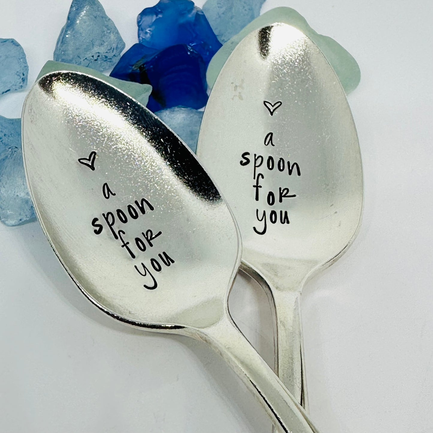 “A Spoon for You" Vintage Silverplated Hand Stamped Spoon | Novelty | Spoonies | Spoon Theory | Chronic Illness | Disability