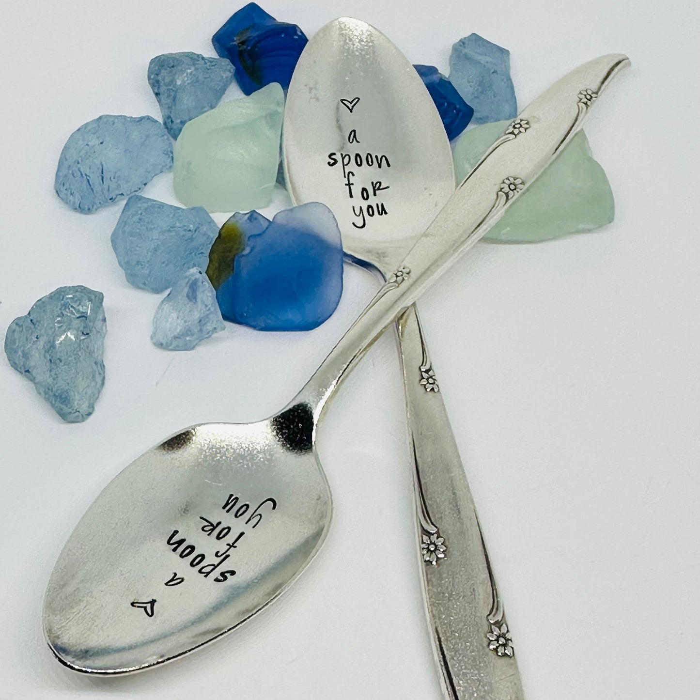 “A Spoon for You" Vintage Silverplated Hand Stamped Spoon | Novelty | Spoonies | Spoon Theory | Chronic Illness | Disability