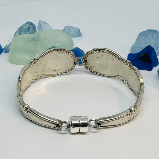 “Regent-Glasgow” 1894 Spoon Bracelet | Vintage Silverware  | UpCycled | Antique Silverware Spoon Bracelet | Rare