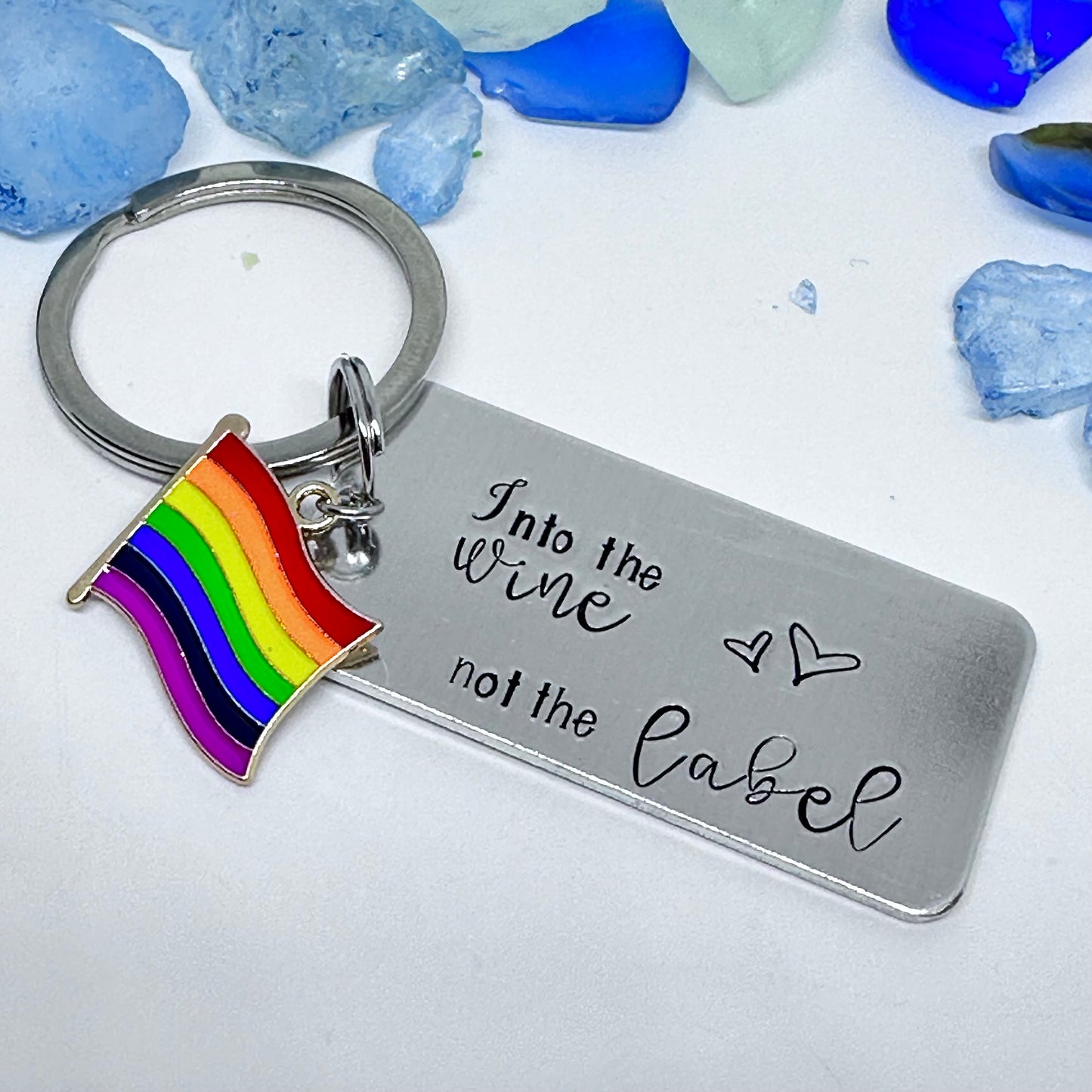 Pride Keyring | Rainbow | LGBTQAI+ | Love