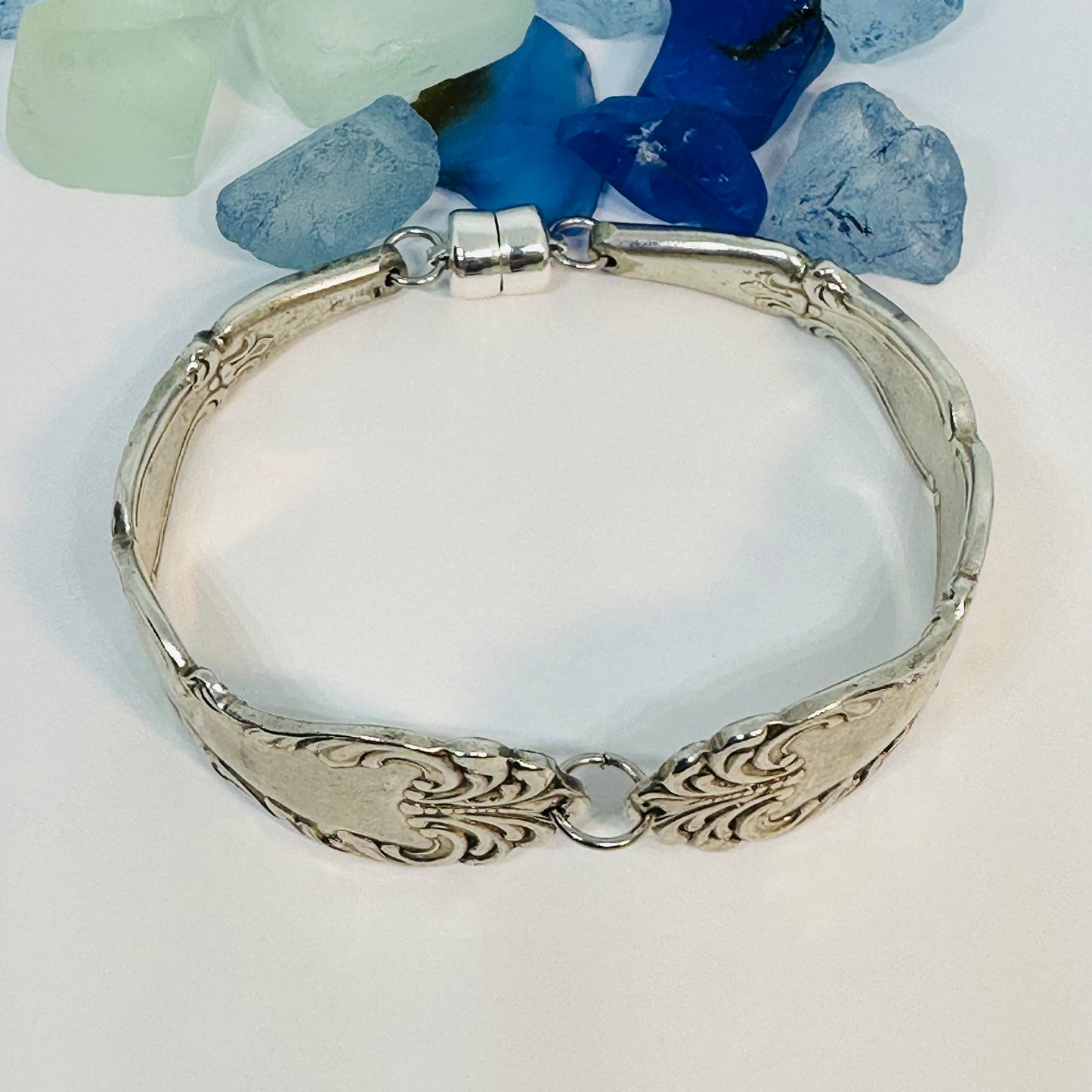 “Regent-Glasgow” 1894 Spoon Bracelet | Vintage Silverware | UpCycled | Antique Silverware Spoon Bracelet | Rare