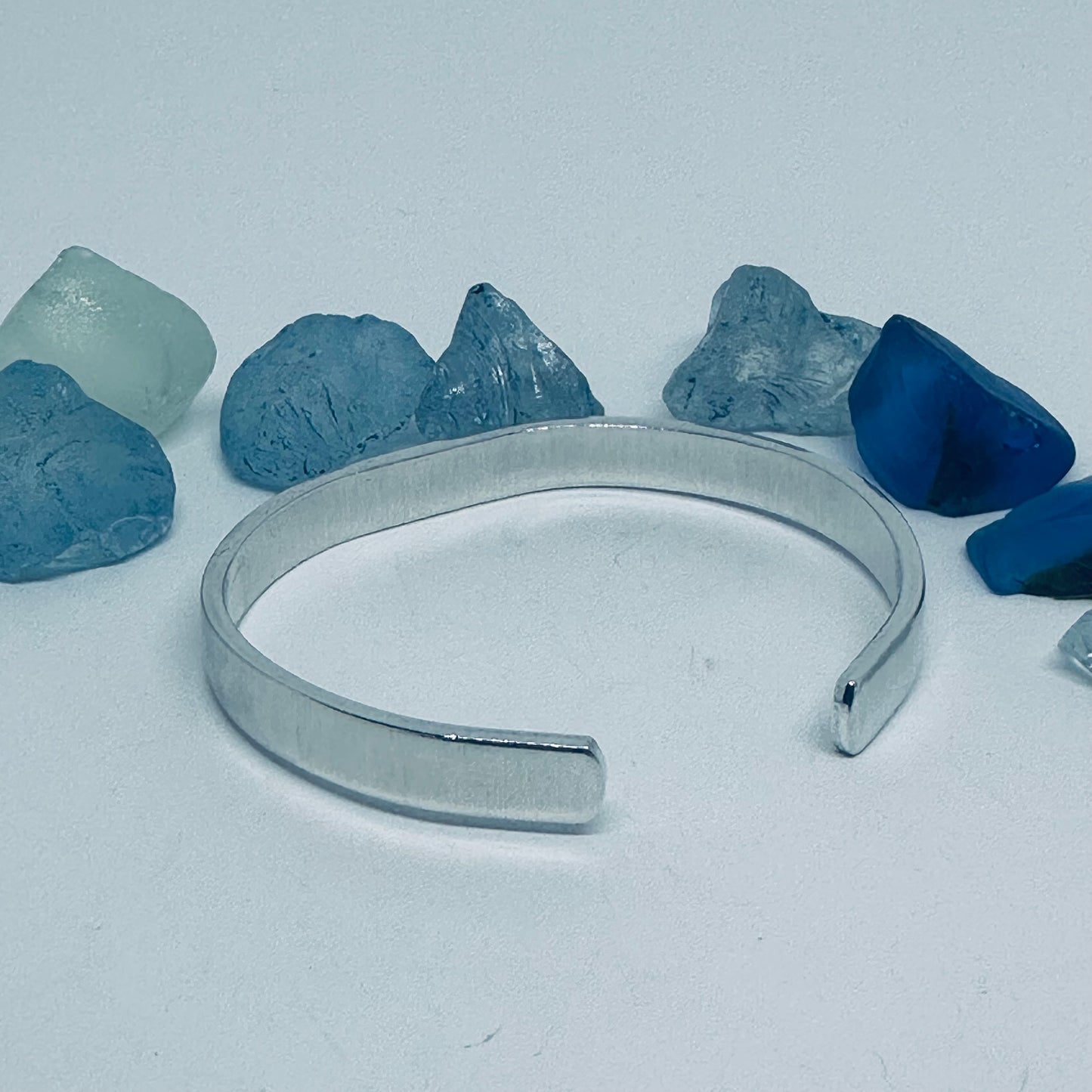be kind ... of awesome - Hand Stamped Double-Sided 1/4" Aluminum Cuff