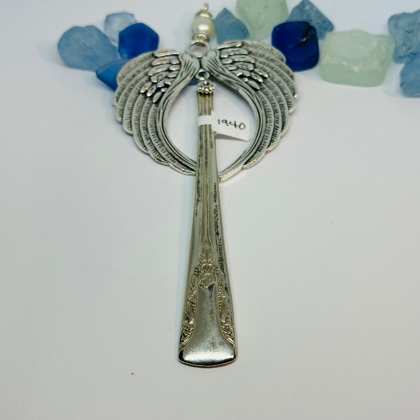 Angel Ornaments (Large) Specific Patterns made with Vintage Silverware