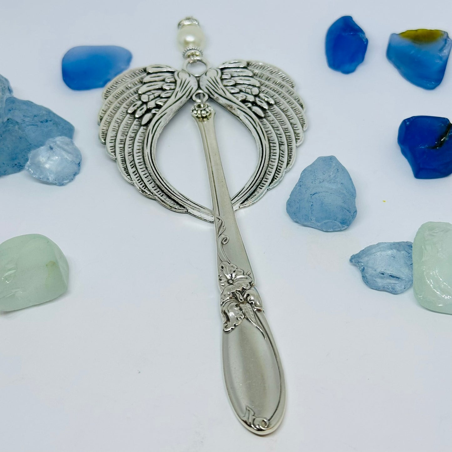 Angel Ornaments (Large) Specific Patterns made with Vintage Silverware