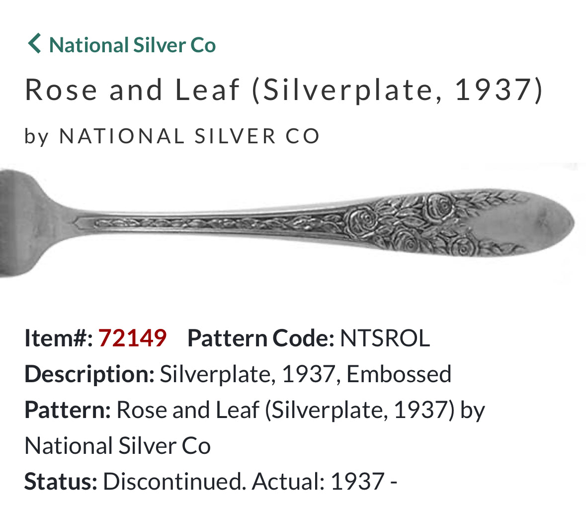 “Rose and Leaf” Vintage Earrings | Silverplate 1937 | Up-Cycled | Antique