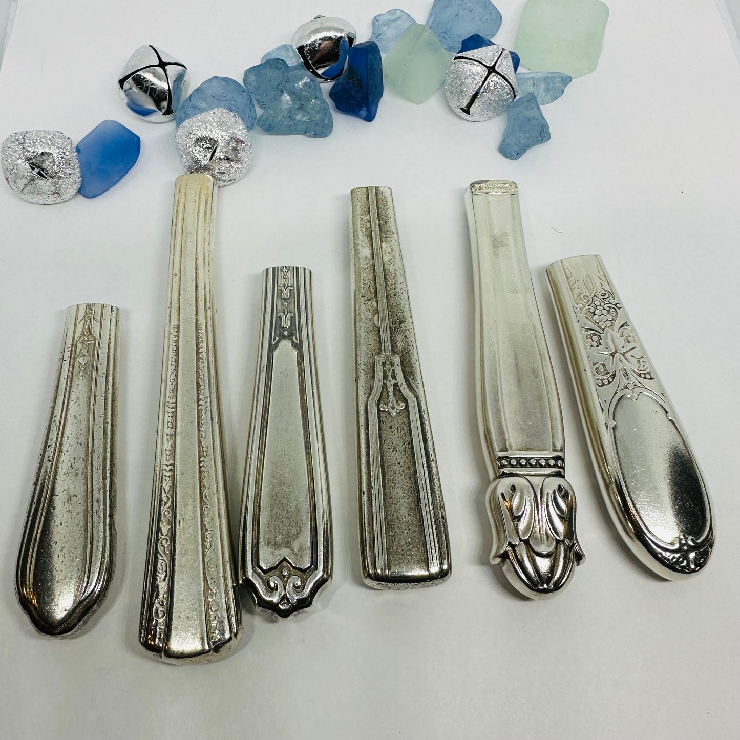 Vintage Silverware Car Vent Bud Vase | Silverplate Essential Oils Flowers | Up-Cycled Antique