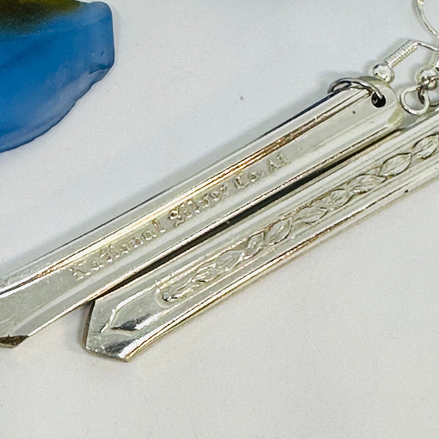 “Rose and Leaf” Vintage Pendant Necklace | Silverplate 1937 | Up-Cycled | Antique