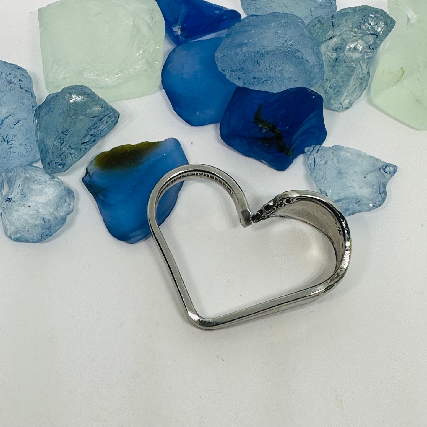 Custom Order for Jacki - Heart Pendant from Baby Spoon | Heart-shaped Pendant | Heirloom