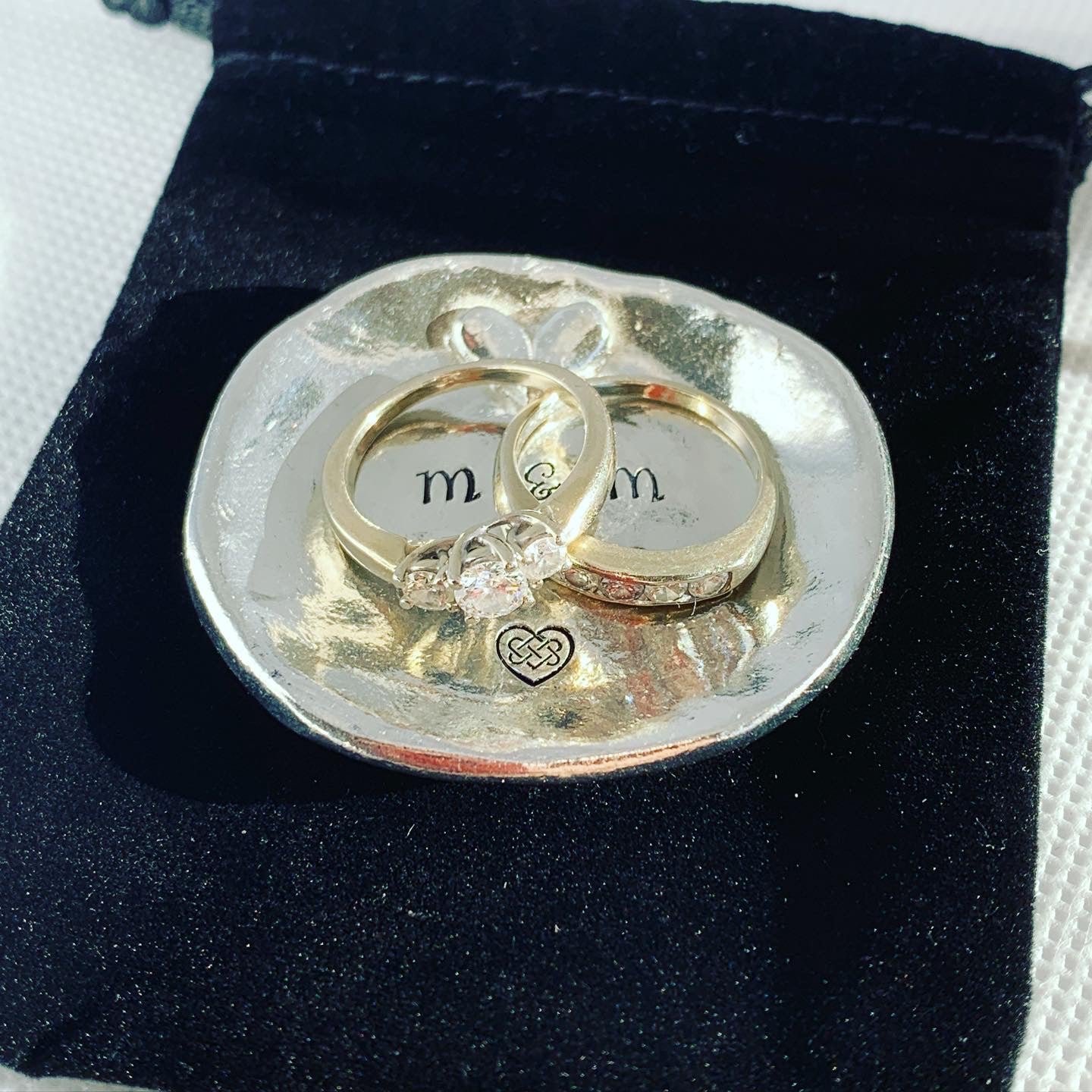 Pewter Trinket Dish - Personalize me!