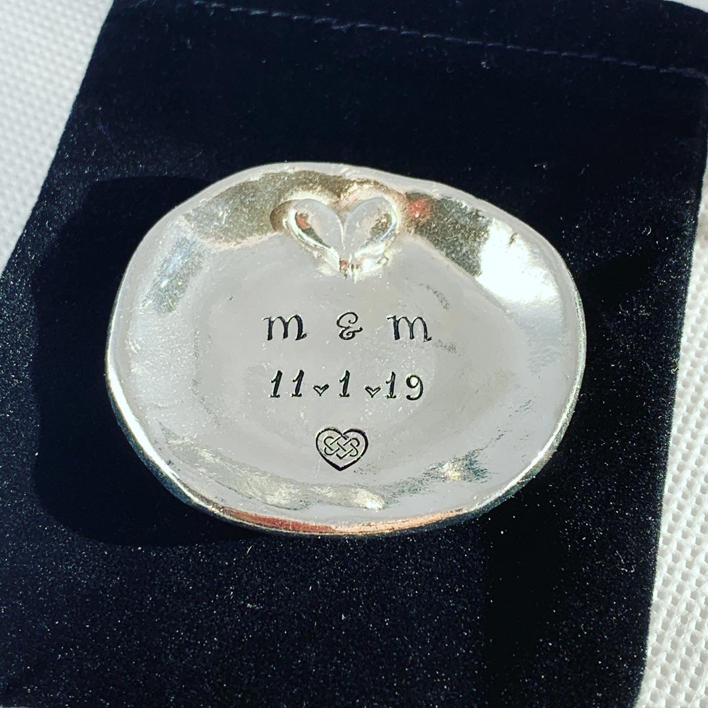 Pewter Trinket Dish - Personalize me!