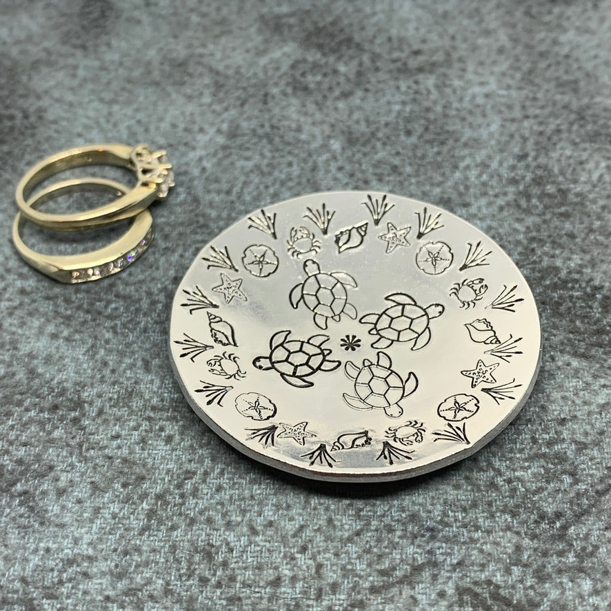 Sea Turtles - Sea Creatures Trinket Dish