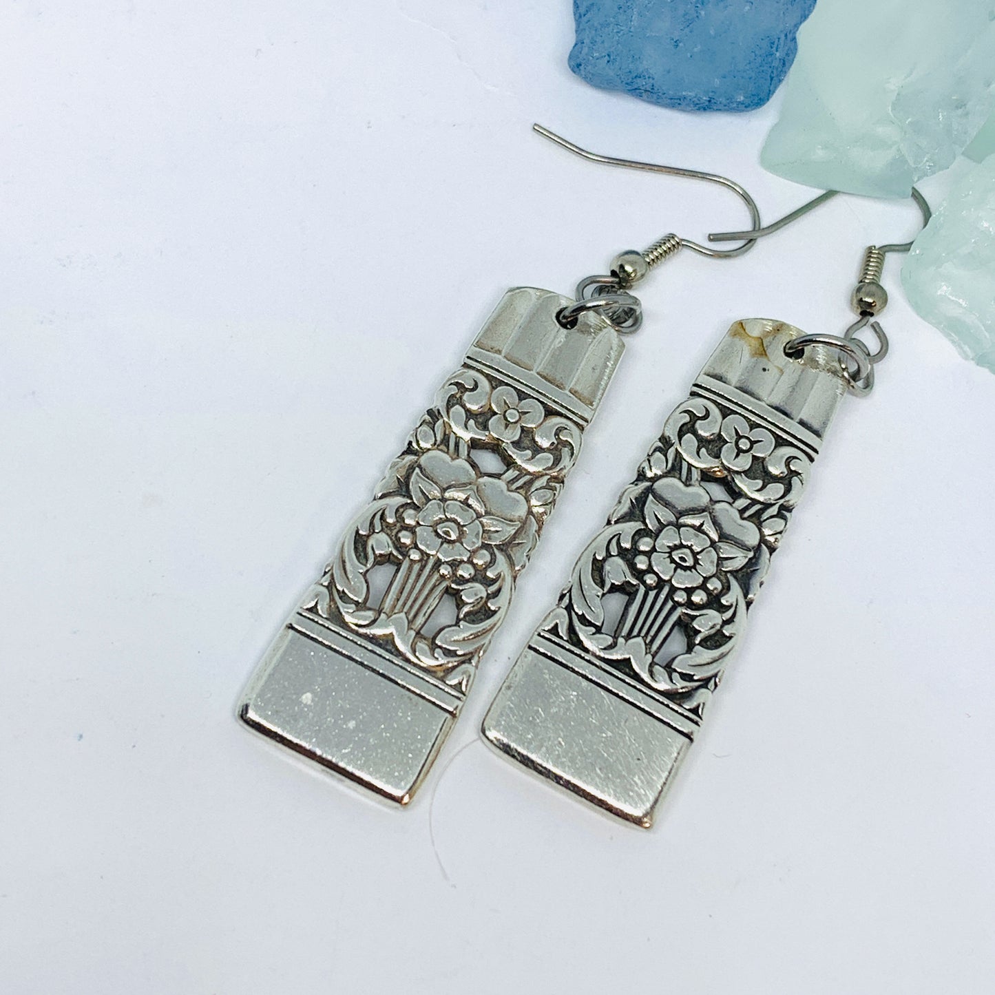 “Coronation” 1936 Vintage Silverware Spoon Pendant with Chain | Vintage Silverware Jewelry | Vintage Pendant Necklace | Coronation Community Plate