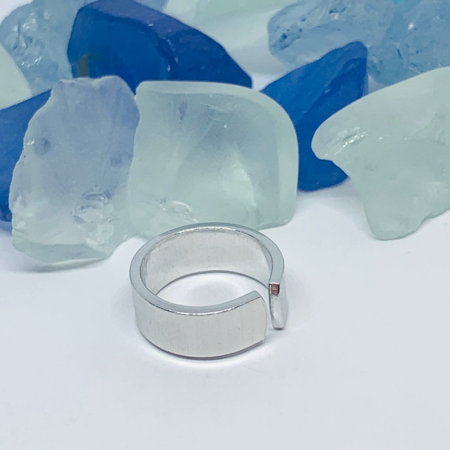 Lotus Flowers(s) Hand Stamped Toe Ring | July Birth Flower Ring | Om Minimalist Toe Ring | Mother Daughter Ring Set | BFFs Rings | Yoga Zen