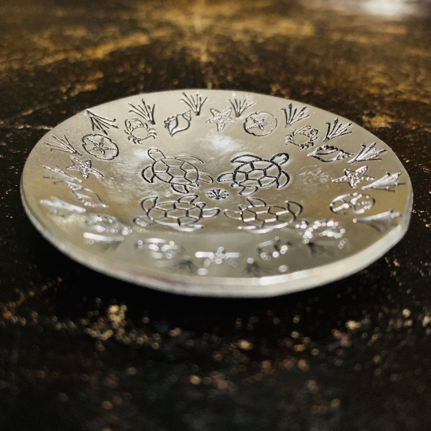 Sea Turtles - Sea Creatures Trinket Dish