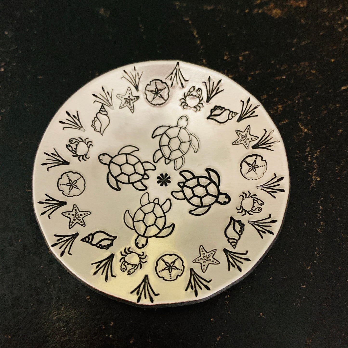 Sea Turtles - Sea Creatures Trinket Dish