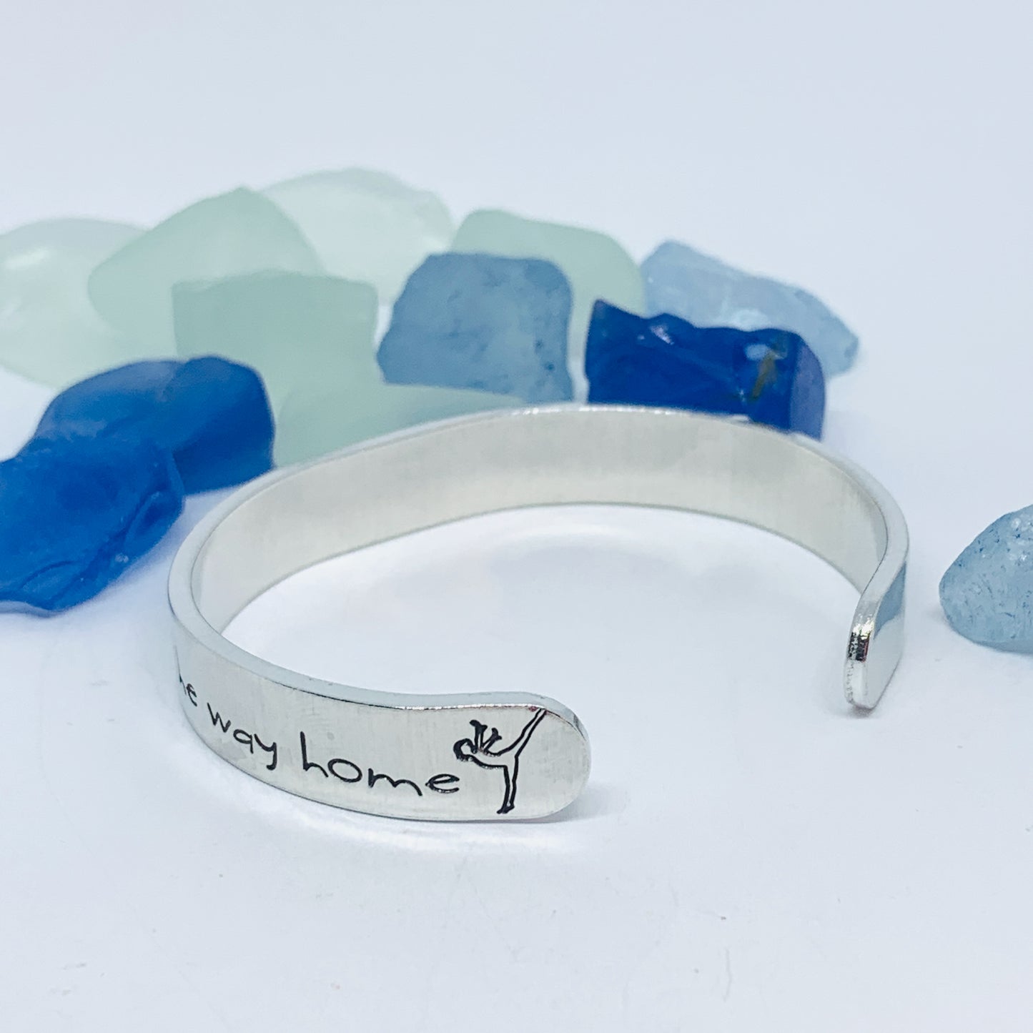 She danced all night ... and all the way home - Hand Stamped Metal Cuff Bracelet | Gift for Her | Ballerina Gift | Gift for Dancer