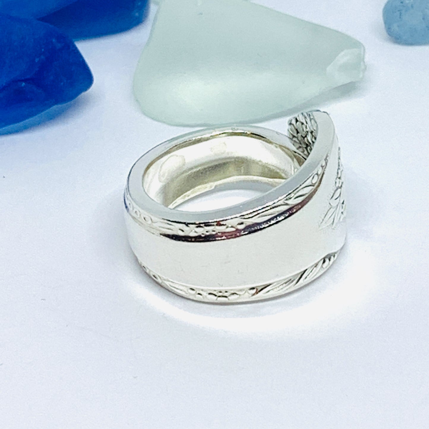 Spoon Ring | Vintage Silverware | “Lovely Lady” 1937 Holmes and Edwards | Upcycled Ring | Silverware Spoon Ring | Antique Spoon Ring