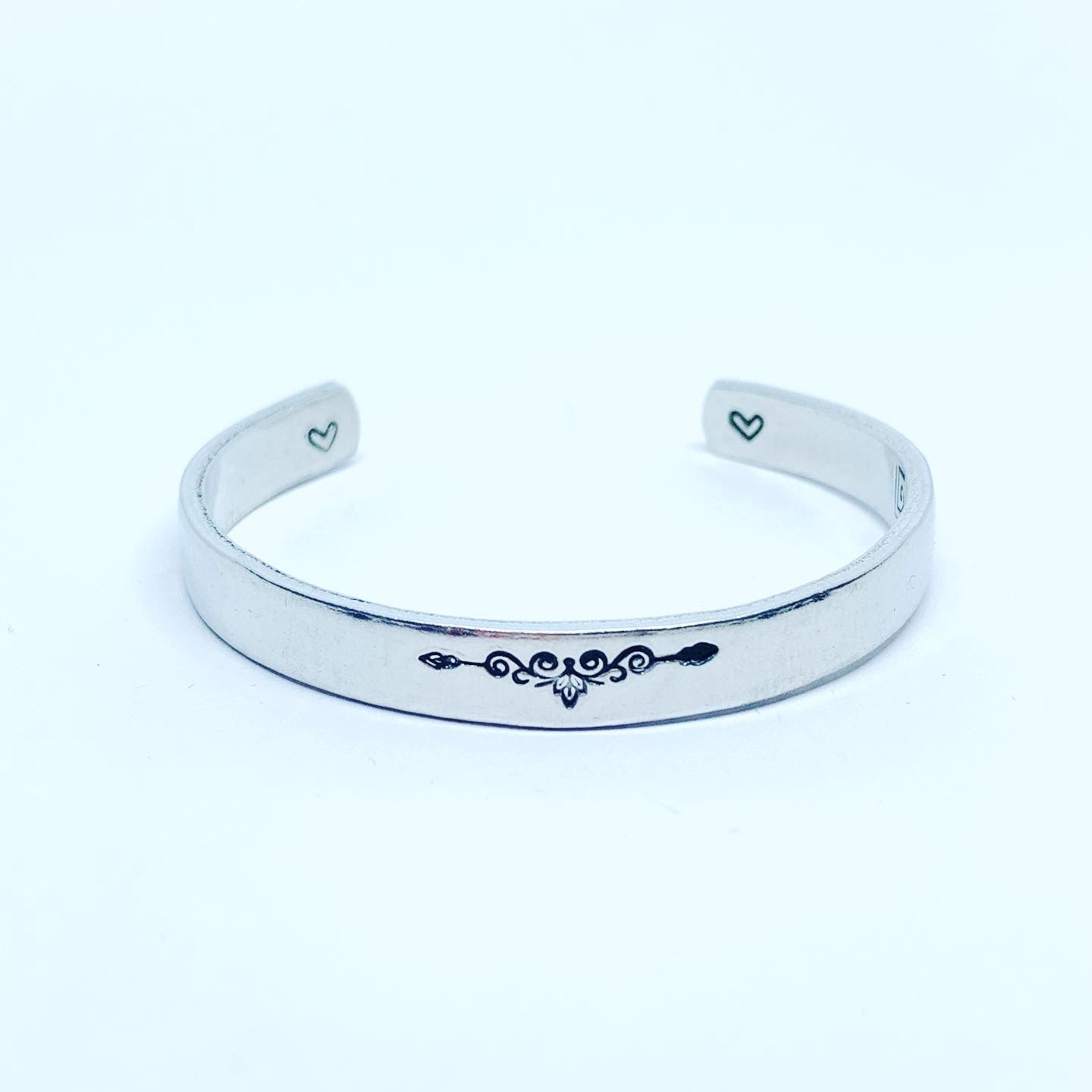 Keep Fucking Going (1/4”) - Hand Stamped Cuff Bracelet