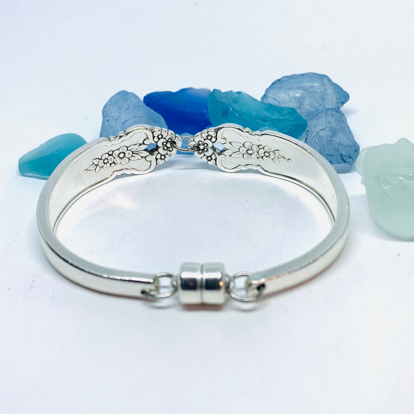 “Distinction” 1951 Spoon Bracelet | Vintage Silverware | Oneida | Up-Cycled Bracelet | Silverware Spoon Bracelet | Antique Spoon Bracelet