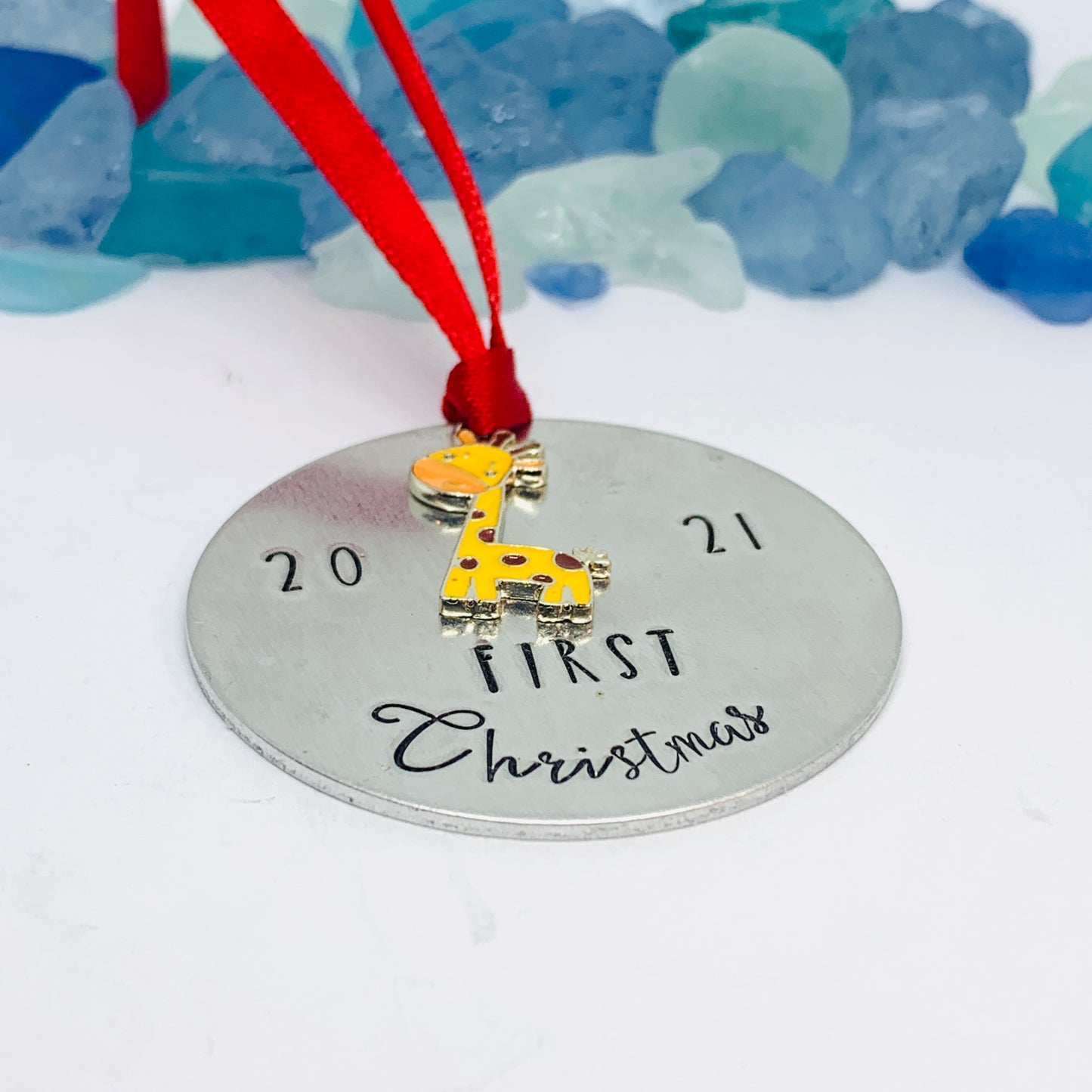 First Christmas 2024* Hand Stamped Ornament | Baby’s First Ornament | Christmas Ornament | Hand Crafted Ornament | Holiday Tree Decoration