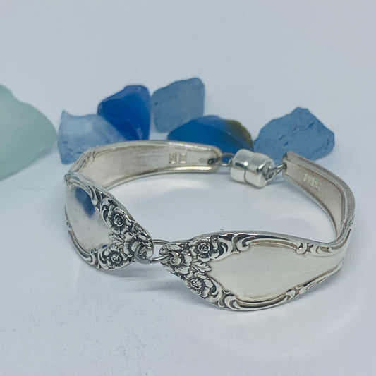 “Lady Densmore” 1955 Spoon Bracelet | Vintage Silverware | Oneida | Up-Cycled Bracelet | Silverware Spoon Bracelet | Antique Spoon Bracelet