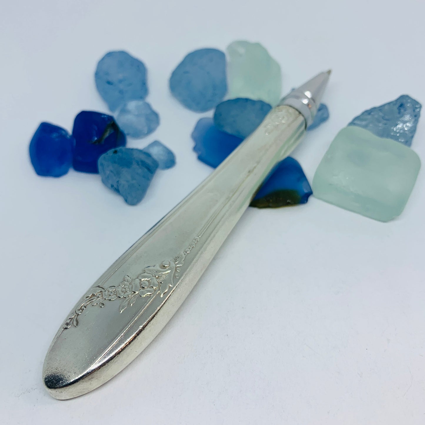 Vintage Silverware Pen | Up-Cycled Writing Utensil | Silverware Implement | Antique