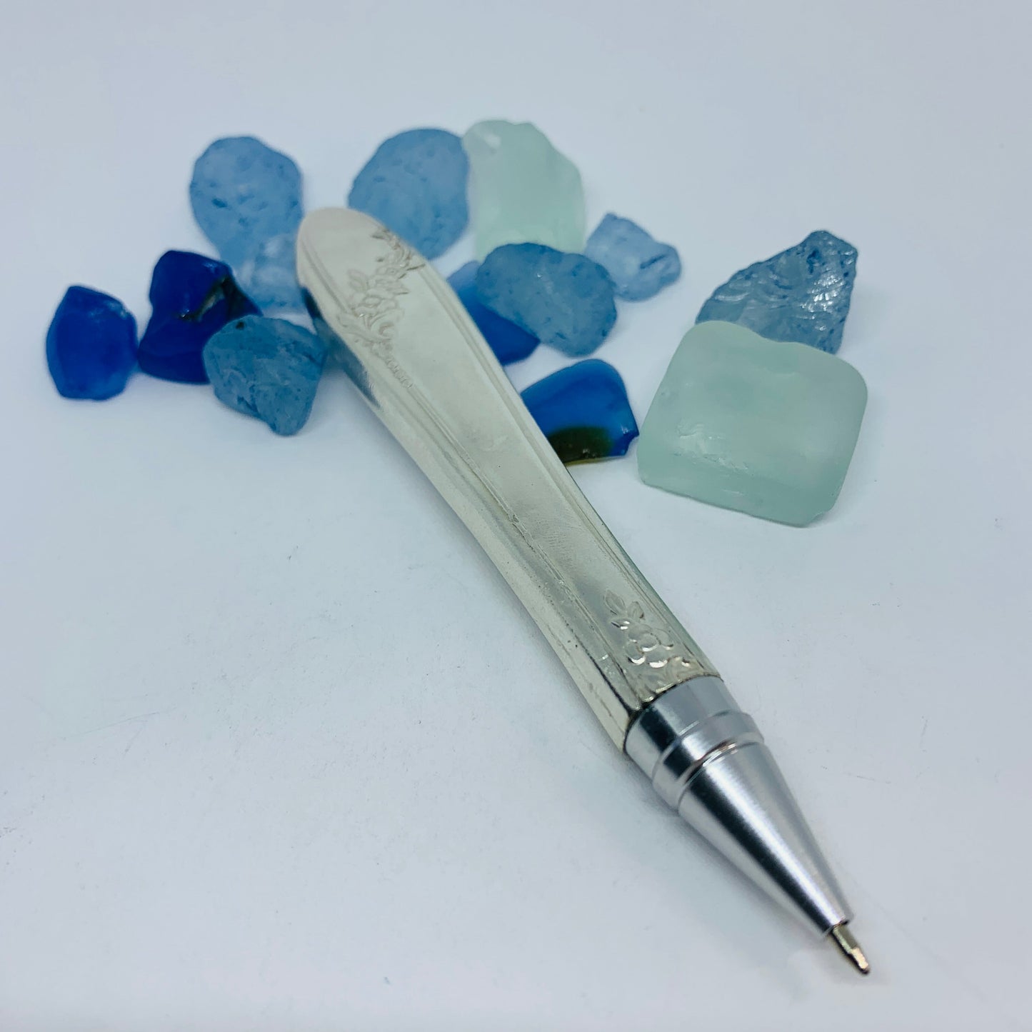 Vintage Silverware Pen | Up-Cycled Writing Utensil | Silverware Implement | Antique