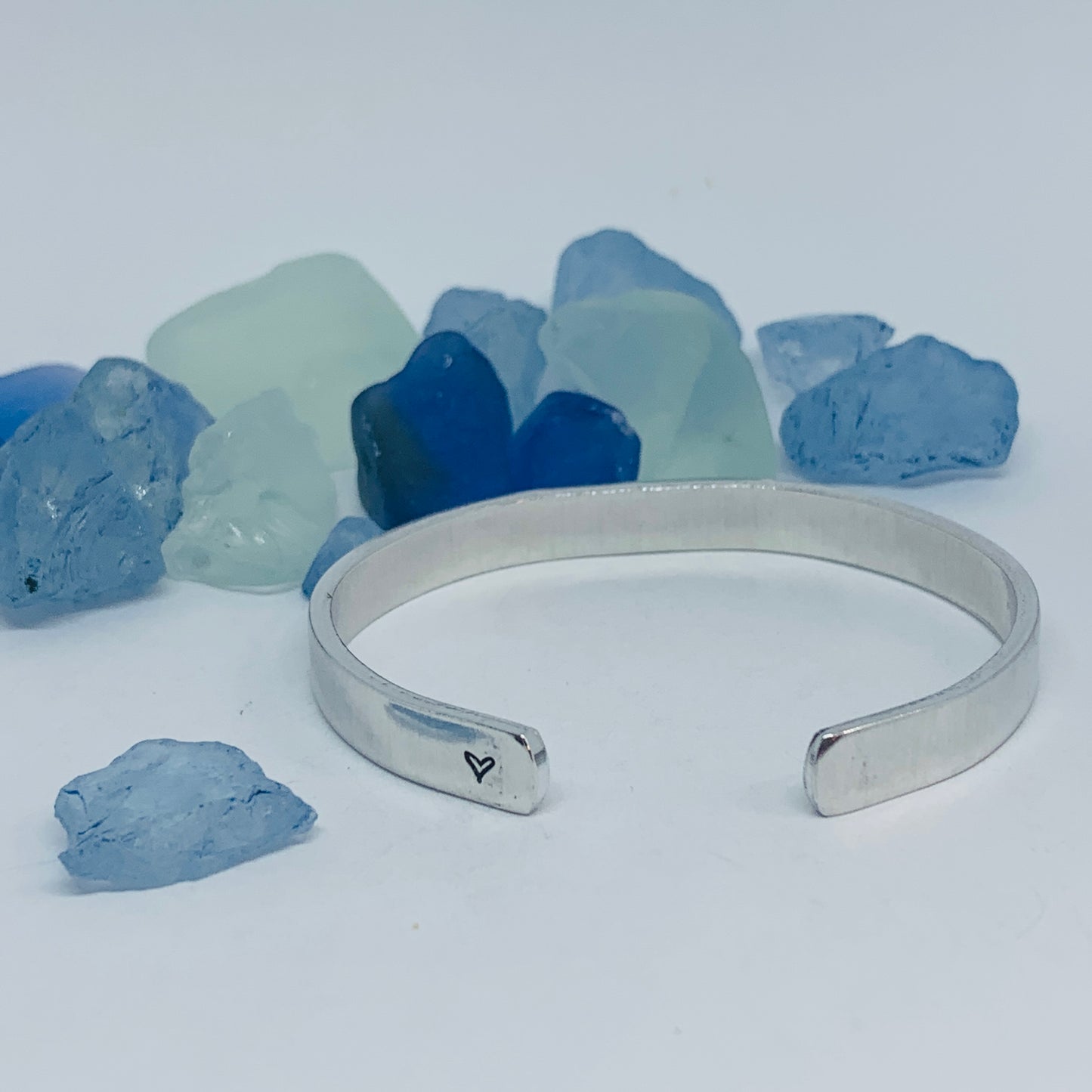 Nauti Girl Hand Stamped Metal Cuff Bracelet | Nautical Jewelry | Anchor