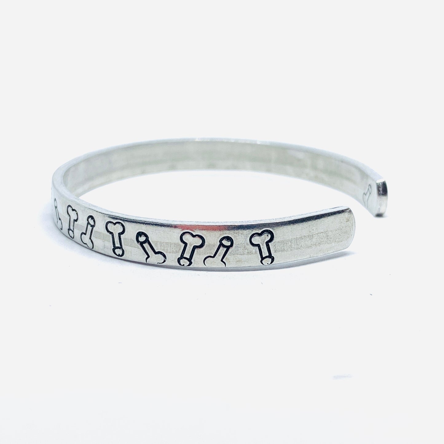 Dicks - Hand Stamped Cuff Bracelet