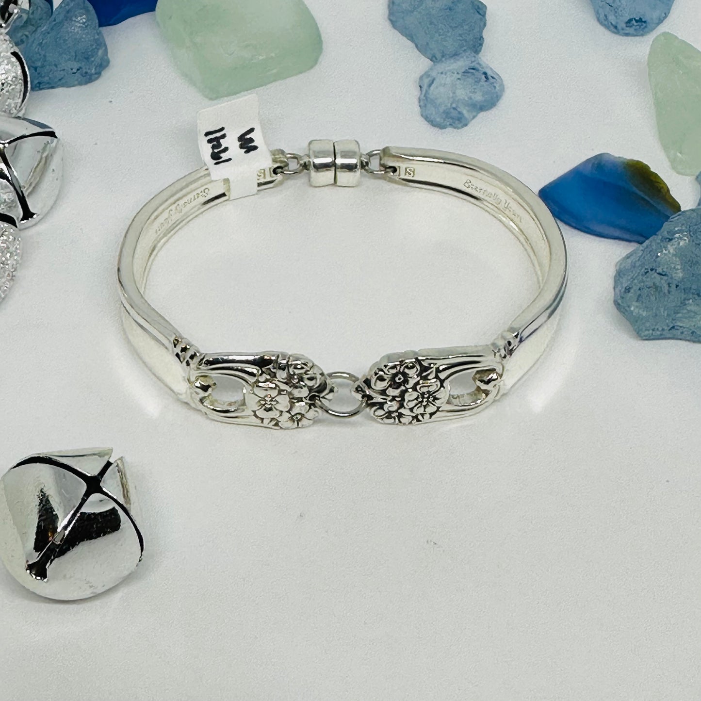 “Eternally Yours” 1941 Vintage Silverware Spoon Bracelet | Up-Cycled Bracelet | Antique