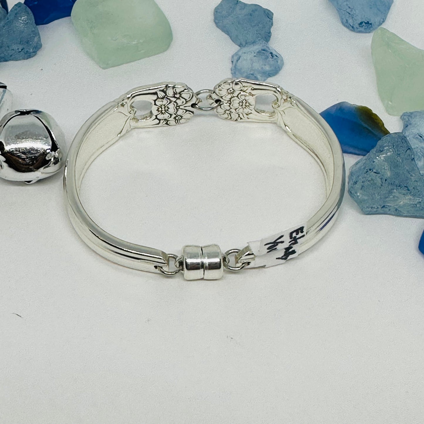 “Eternally Yours” 1941 Vintage Silverware Spoon Bracelet | Up-Cycled Bracelet | Antique