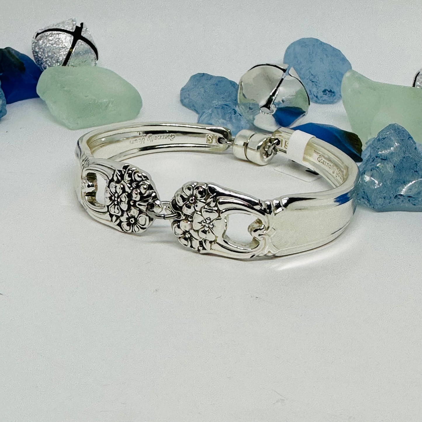 “Eternally Yours” 1941 Vintage Silverware Spoon Bracelet | Up-Cycled Bracelet | Antique