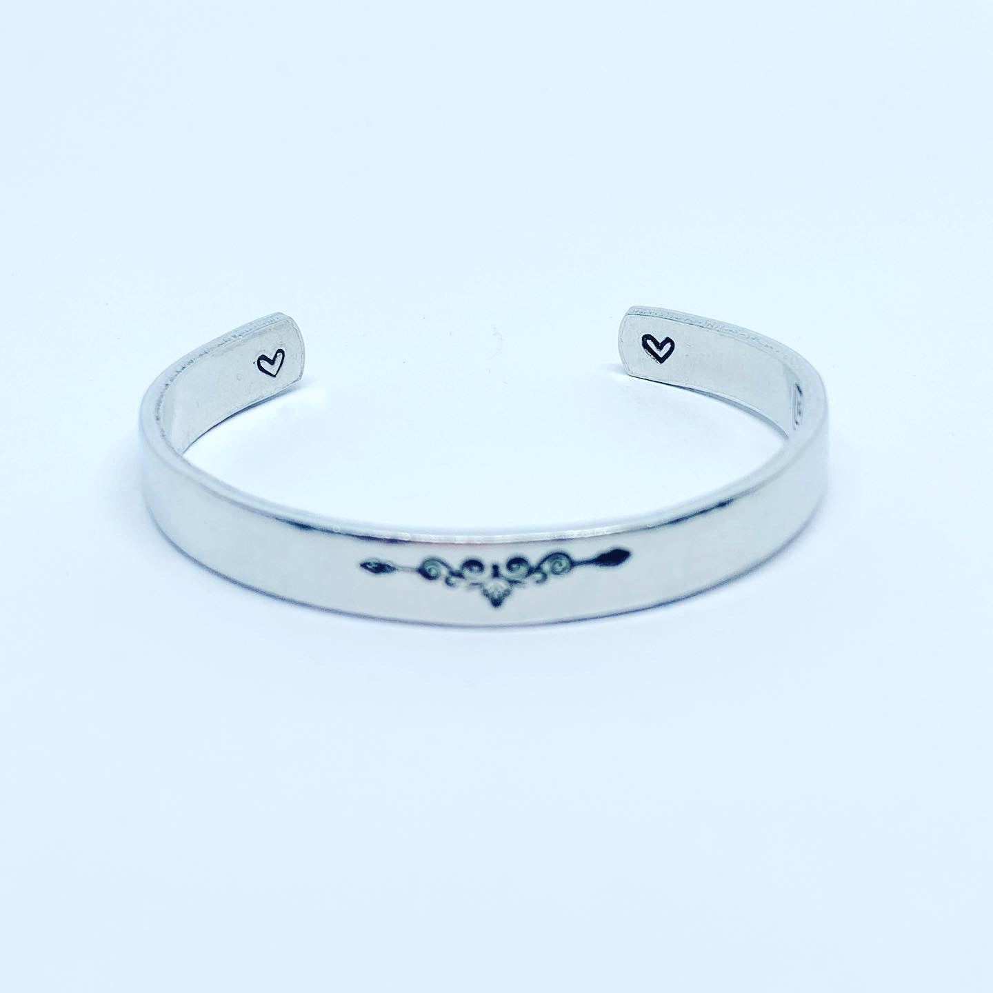 Keep Fucking Going (1/4”) - Hand Stamped Cuff Bracelet