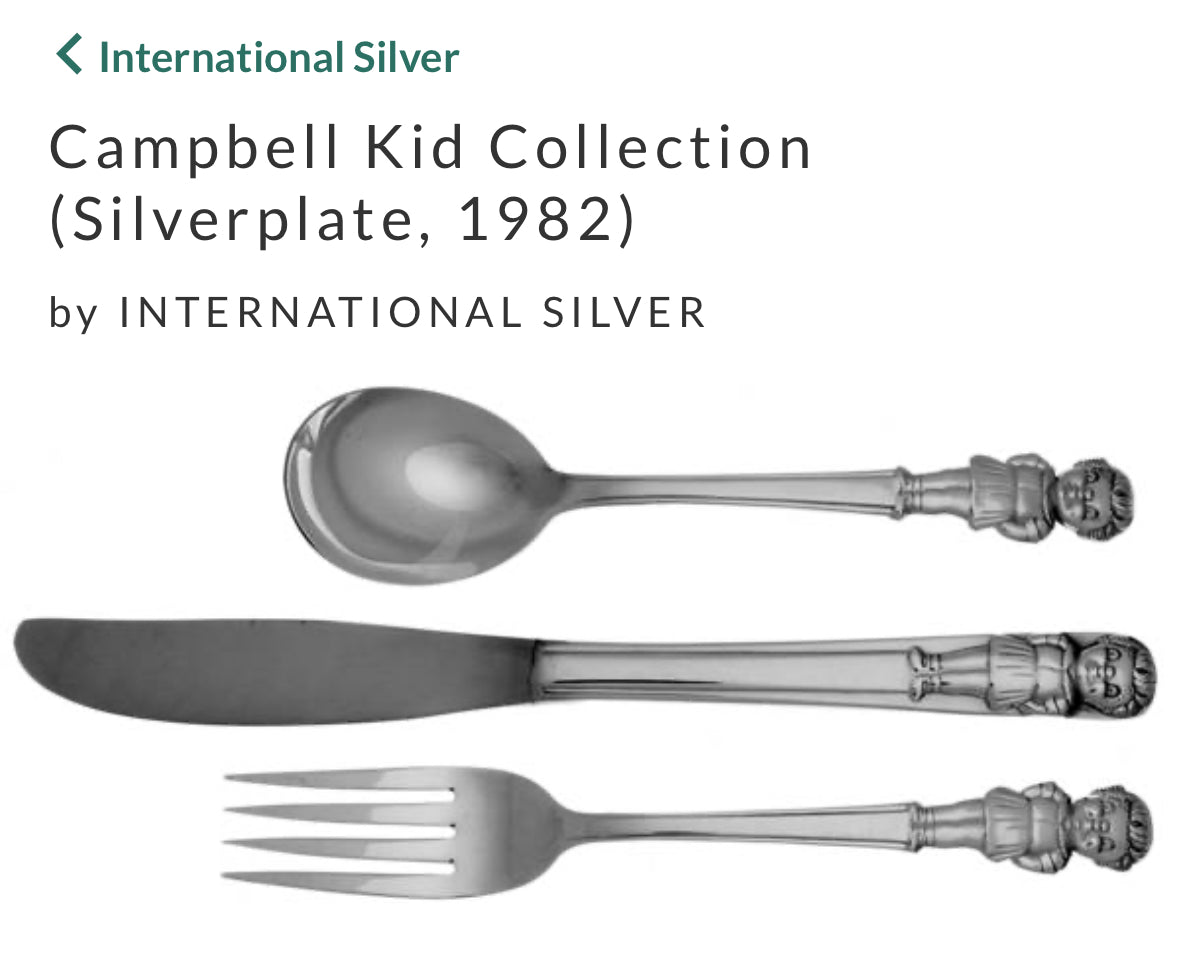 Vintage Campbell Soup Kid Spoon Ring 1982 | Vintage Silverware | Up-Cycled Ring | Silverware Spoon | Antique Spoon Jewlery