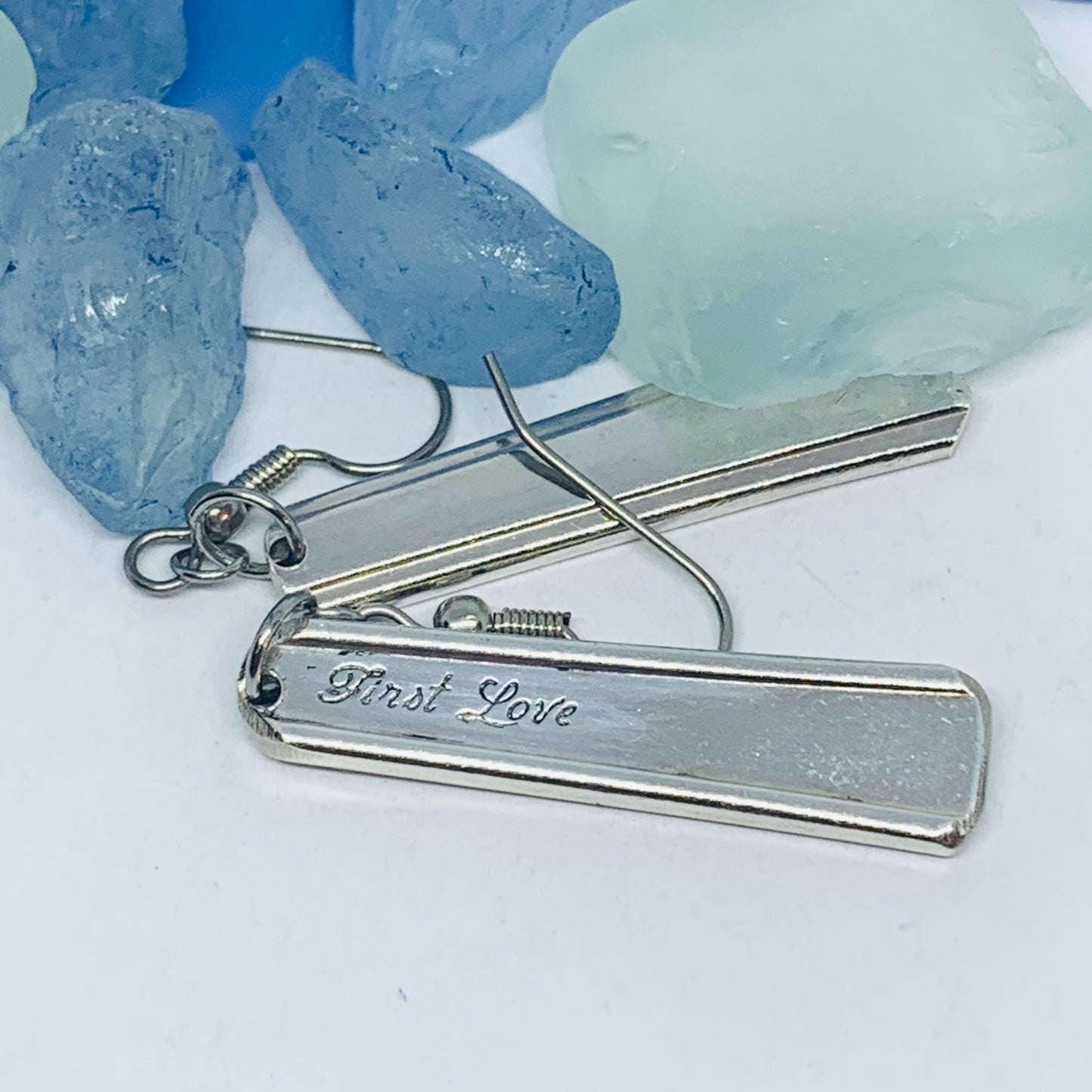 “First Love” Vintage Silverware Earrings | Vintage Silverware Jewelry | Vintage Spoon Earrings