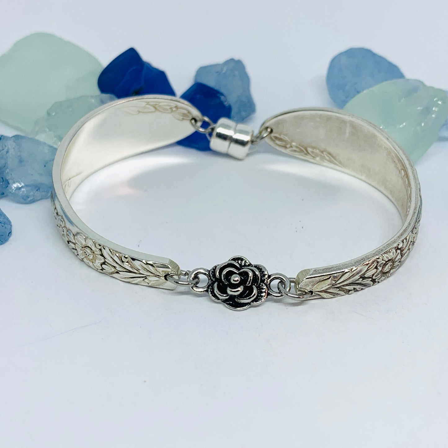 “Country Lane” 1954 Spoon Bracelet | Vintage Silverware | Oneida | Up-Cycled Bracelet | Silverware Spoon Bracelet | Antique Spoon Bracelet
