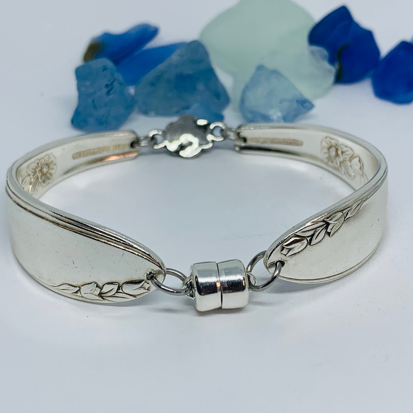 “Country Lane” 1954 Spoon Bracelet | Vintage Silverware | Oneida | Up-Cycled Bracelet | Silverware Spoon Bracelet | Antique Spoon Bracelet