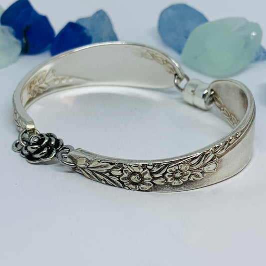“Country Lane” 1954 Spoon Bracelet | Vintage Silverware | Oneida | Up-Cycled Bracelet | Silverware Spoon Bracelet | Antique Spoon Bracelet