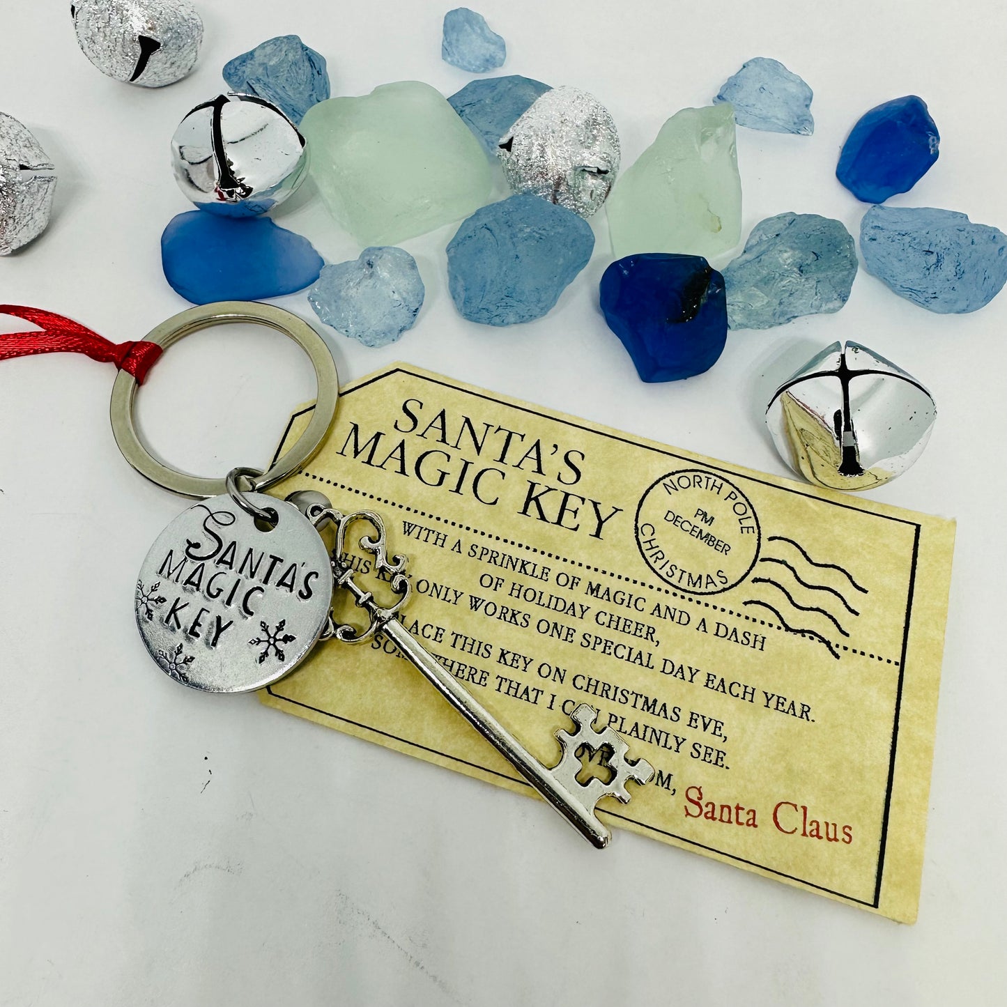 Santa’s Magic Key | Holiday Magic | Christmas Santa’s Key | Chimney Key | Christmas Eve Magic Key | Magical Chimney Key