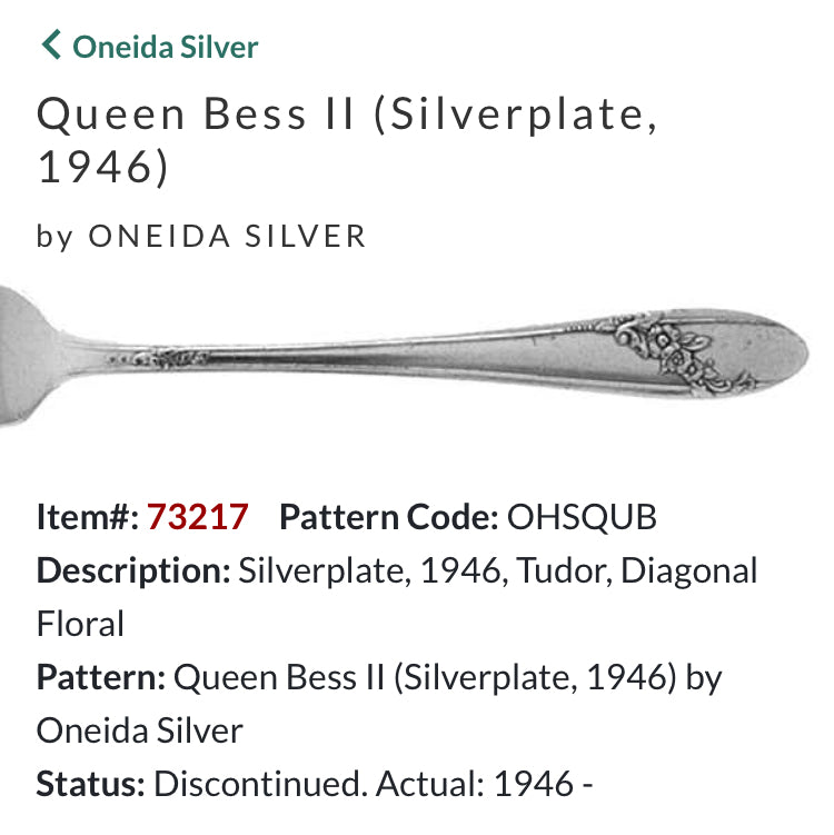 “Queen Bess II” 1946 Spoon Bracelet | Vintage Silverware | Oneida | Up-Cycled Bracelet | Silverware Spoon Bracelet | Antique Spoon Bracelet