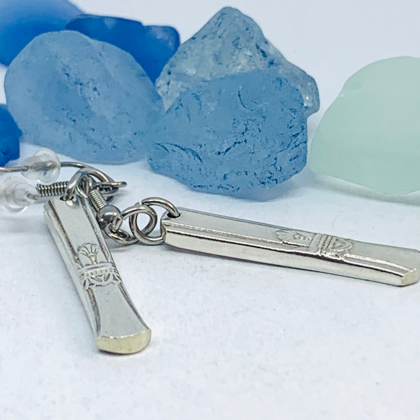 “First Love” Vintage Silverware Earrings | Vintage Silverware Jewelry | Vintage Spoon Earrings
