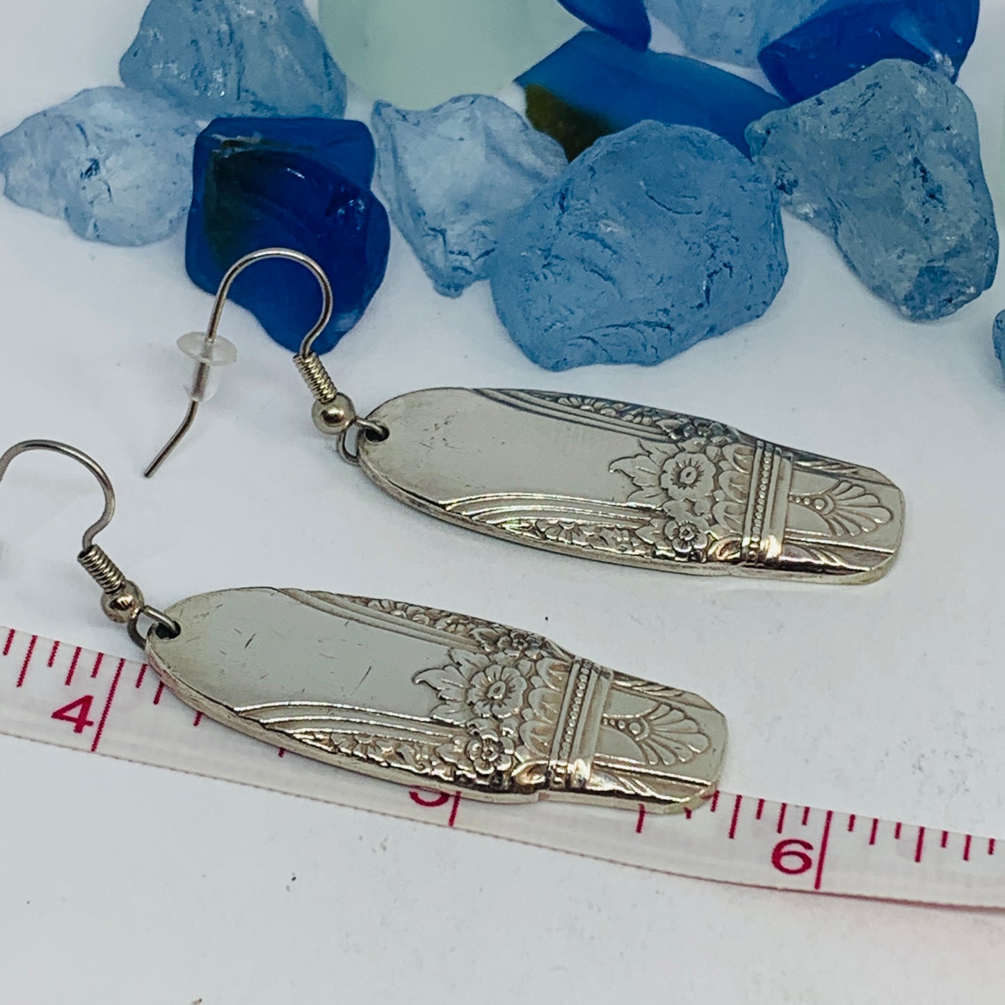 “First Love” Vintage Silverware Earrings | Vintage Silverware Jewelry | Vintage Spoon Earrings