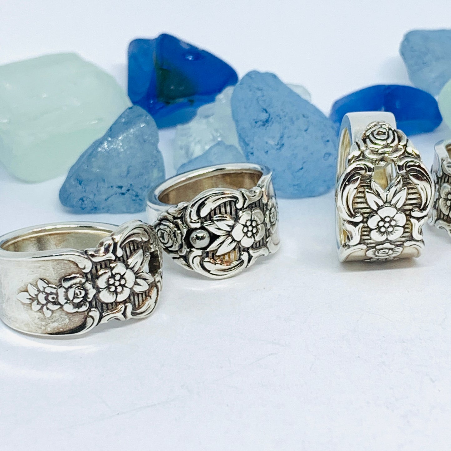 “Distinction” 1951 Spoon Ring | Vintage Silverware | Oneida | Up-Cycled Ring | Silverware Spoon | Antique Spoon Jewlery