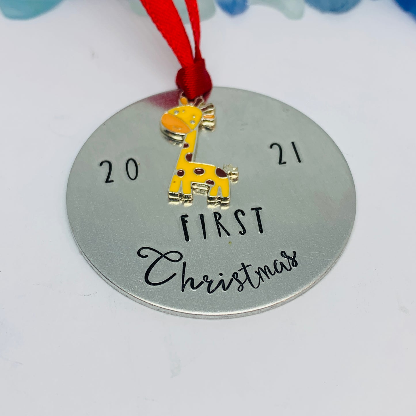 First Christmas 2024* Hand Stamped Ornament | Baby’s First Ornament | Christmas Ornament | Hand Crafted Ornament | Holiday Tree Decoration