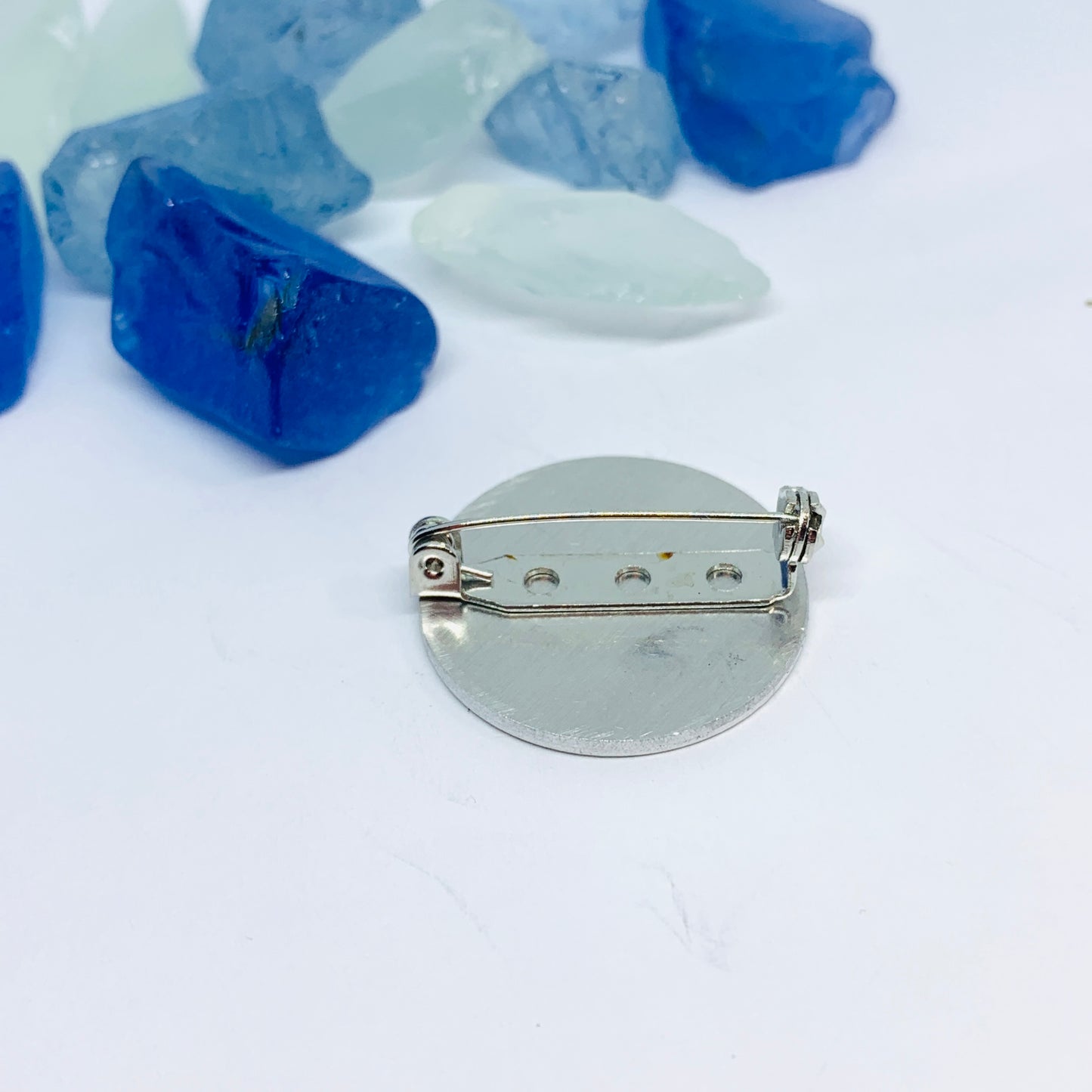 COVID-19 Vaccinated Metal Pin | I Got Vaccinated | Magnet | Necklace | Keychain | I got the shot | Pro-vaccine | Pfizer | Moderna | Syringe