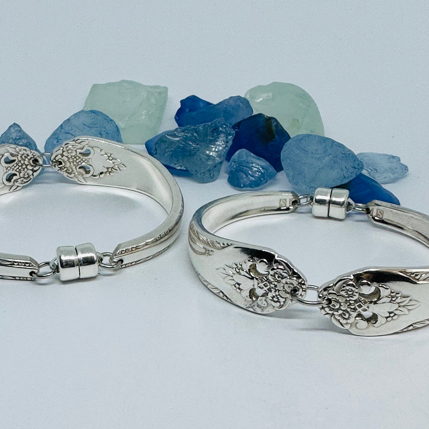 “Lovely Lady” 1937 Spoon Bracelet | Vintage Silverware | Holmes and Edwards | Up-Cycled Bracelet | Silverware Spoon Bracelet | Antique Spoon Bracelet
