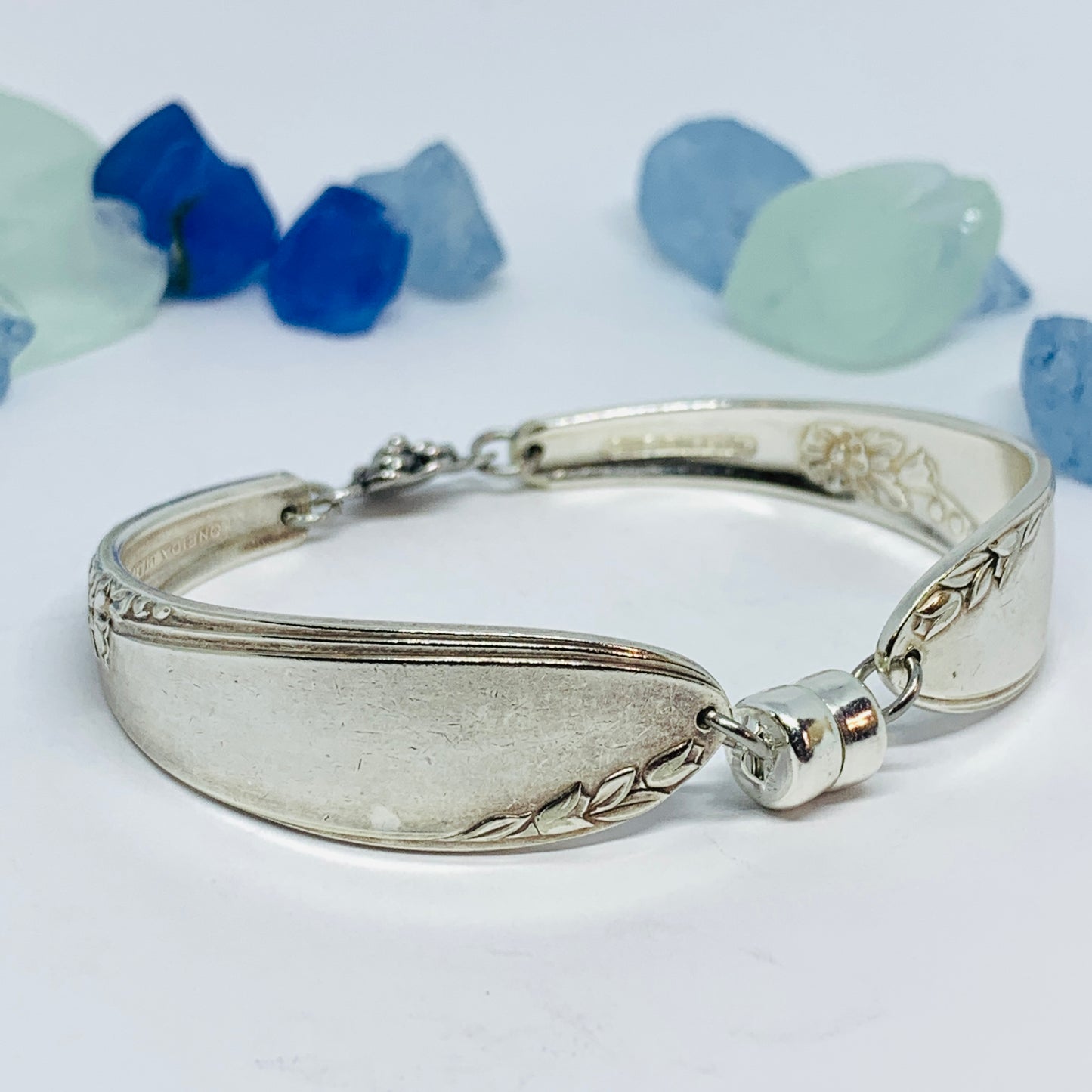 “Country Lane” 1954 Spoon Bracelet | Vintage Silverware | Oneida | Up-Cycled Bracelet | Silverware Spoon Bracelet | Antique Spoon Bracelet