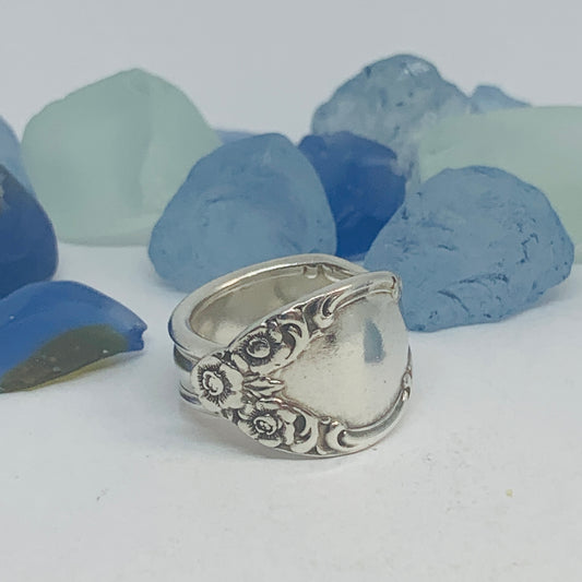 “Lady Densmore” 1955 Vintage Silverware Spoon Ring | Oneida | Up-Cycled | Antique