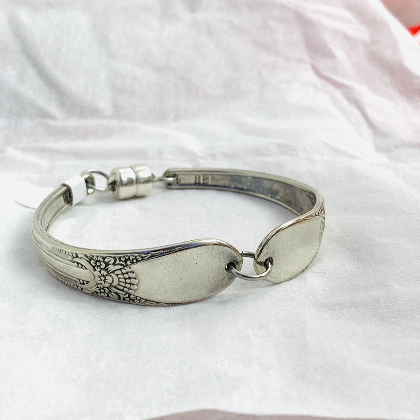 “Beloved” 1940 Spoon Bracelet | Vintage Silverware | International Silver | Up-Cycled Bracelet | Silverware Spoon Bracelet | Antique Spoon Bracelet